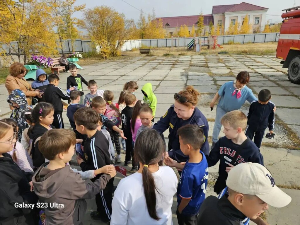 Уроки безопасности в Оймяконском районе  